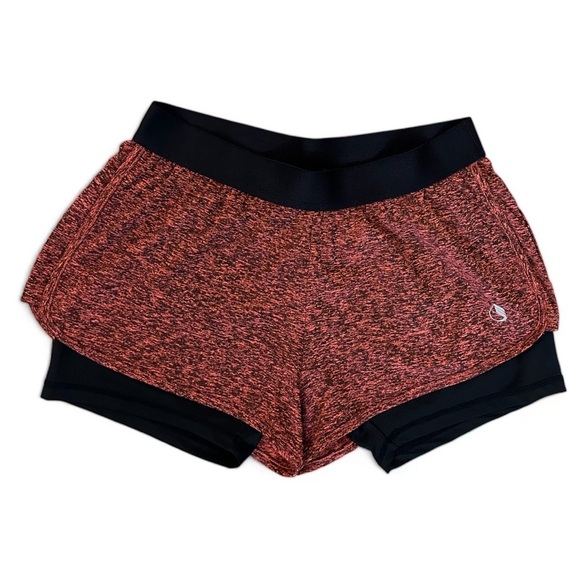 Women’s 2 in 1 Athletic Workout Shorts Activewear Jogging Sz Small - Picture 10 of 10